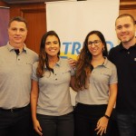 Alexandre Bruno, Giselle Campos, Taiane Martins e Renato Pichi, do Grupo Trend Alexandre Bruno, Giselle Campos, Taiane Martins e Renato Pichi, do Grupo Trend