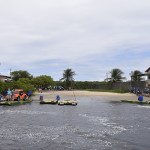 Balsa pelo Rio Ceará-Mirím
