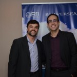 Daniel Fantinate, da R11 Travel, e Rodolfo Gindro, da PHD Travel