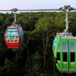 Disney Skyliner proporciona uma vista aérea do complexo