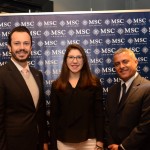 Eduardo Mariani, Renata Corbo, e Marco Cardoso, da MSC Cruzeiros Eduardo Mariani, Renata Corbo, e Marco Cardoso, da MSC Cruzeiros