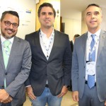 Fausto Franco, secretário de Turismo da Bahia, Antonio Neves, secretário executivo de Turismo de Pernambuco, e Rafael Brito, secretário de Turismo de Alagoas