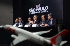 Raul Sulzbacher, Vinicius Lummertz,  João Doria, Paulo Kakinoff,  Eduardo Sanovicz e Gustavo Figueiredo