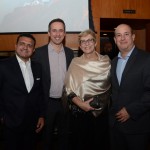 Jean Saraiva, da Silversea, Umberto Nocelli e Barbara Picolo, da Fltyour MMT, e Alexander Haim, da R11 Travel