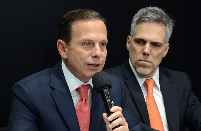Gol é a primeira a lançar stopover inédito no Brasil 2 João Doria, governador de São Paulo, e Paulo Kakinoff, presidente da Gol