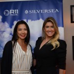 Karen Vilefort e Edilaine Oliveira, da Latam Travel