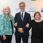 Kelly Graighead, CEO da Clia, Marco Ferraz e Estela Farina, da Clia Brasil