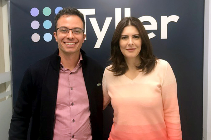 Lucas Paci e Flavia Pirola, diretores da Tyller