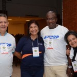 Luiz Carlos, Extrema Viagens, Eloiza Helena, da Avirrp, Olante Deodoro, da Cores Vivas Turismo, e Edna Veloso, Freelance