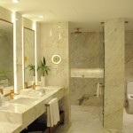 Mais uma do banheiro da Signature Suite