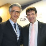 Marco Ferraz, da Clia e o ministro do Turismo, Marcelo Álvaro Antônio
