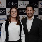 Mariana Funcia, da BRT, e Ricardo Dias, da GJP