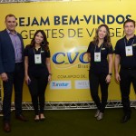 Mauricio Xavier, Thalita Carrião,  Luana Barbosa, e Rogerio Mendes, da CVC Corp
