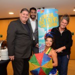 Mustafá Dias, da secretaria de Turismo do Recife, Juliano Braga e Mari Masgrau, do M&E