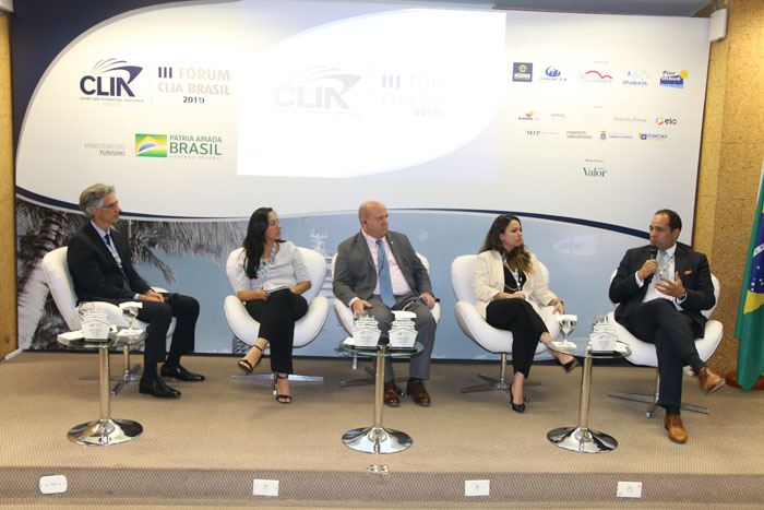 Sustentabilidade entra na agenda prioritária dos cruzeiros marítimos 1 Painel sobre sustentabilidade, que acontece pela primeira vez no Fórum da Clia