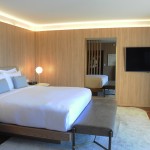 Quarto principal da Signature Suite