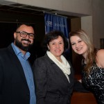 Roberta Galli, da Kpax Turismo, entre Bruno Ribas e Giulianne Orçati, da R11 Travel