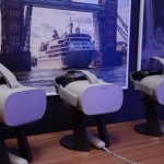 Óculos de realidade virtual com os vídeos do Celebrity Edge e Pullmantur
