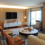 Sala de estar da Signature Suite