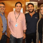 Santiago Bichon, da Nice Via Apia, José Antonio Prazeres, da Twister, Bruno Lamori, da HotelDO, e Carla Salgueiro, da Twister