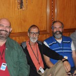 Sergio Silveira, da Bibiano Turismo, Paulo Amorelli, da Thunder, Marcelo Jones, da Palmitur, e Salvador de Francesco, da Praia Maré Turismo