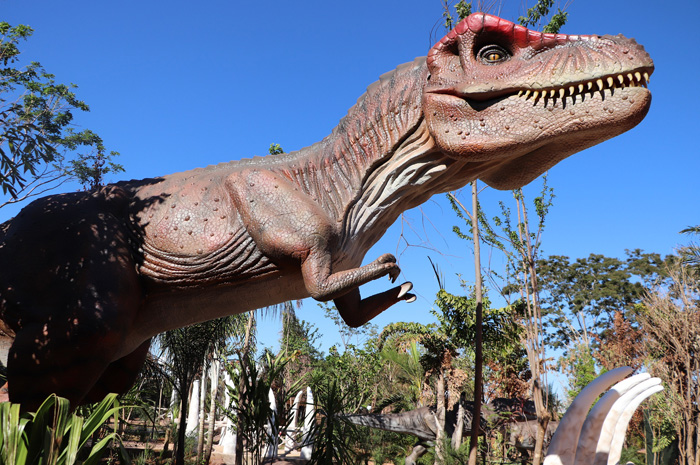 Vale dos Dinossauros é inaugurado em Olímpia (SP) 1 Parque é o maior do segmento na América Latina