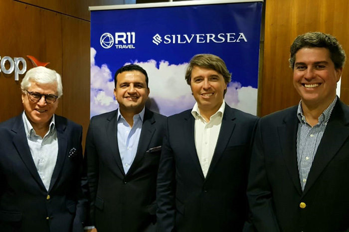 R11 apresenta Silversea para agentes de Campinas e região 1 Juarez Cintra do Grupo Ancoradouro; Jean Saraiva, diretor de Vendas da Silversea Cruises no Brasil; Ricardo Amaral, diretor da R11 Travel; e Juarez Neto, do Grupo Ancoradouro