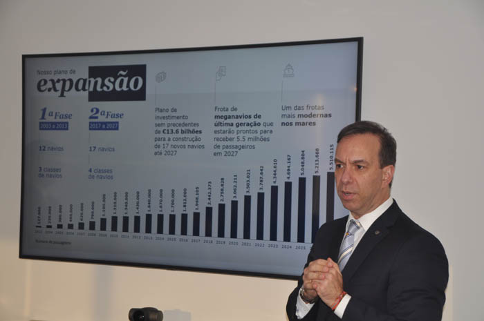 MSC Cruzeiros anuncia temporada 2020/21 com Grandiosa, Preziosa e Fantasia 2 Adrian Ursilli, diretor Geral da MSC no Brasil apresentou as novidades da temporada.