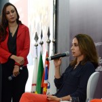 Adriana Paiva, diretora da Ameris By Nobile, e Marta Poggi, palestrante