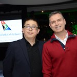 Aicheng Liu e Guilherme Barros, da Air China