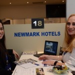 Amanda Nunes, da Viagens & Cia, e Lina Nel, da New Mark Hotels