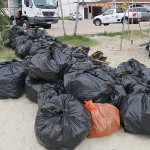 Aqui o lixo já estava devidamente separado e pronto para ser coletado e reciclado