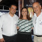 Aurea Carvalhal, da Blanctour, com Anderson Marques e Sergio Leoneti, da GTA Aurea Carvalhal, da Blanctour, com Anderson Marques e Sergio Leoneti, da GTA