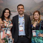 Bárbara Francelino, Marcelo Marques e Fabiana Magalhães, da South African Tourism