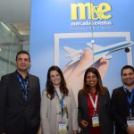 Carlos Antunes, Jacqueline Ledo, Isadora Simões e Gilson Azevedo, da Copa Airlines