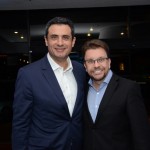 Carlos Antunes, da Copa Airlines, e André Khouri, da CNT