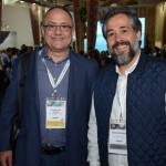 Claudio dos Anjos, da Gol, e Erico Cestarole, da Azul Viagens