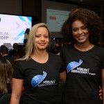 Daiana Moreira e Michelle Brito, da Abracorp