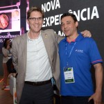 Damiem Talvard, da Disneyland Paris, e Daniel Almeida, da Latam Travel