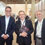 Daniel Guijarro, entre David Brito e Jose Carlos Souza, da Magna Brasil