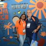 Danielle Vieira e Mauricio Lima, da Flytour Viagens Danielle Vieira e Mauricio Lima, da Flytour Viagens