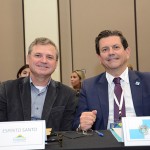 Dorval Uliana, secretário de Turismo do Espírito Santo, com Otavio Leite, secretário de Turismo do Rio de Janeiro Dorval Uliana, secretário de Turismo do Espírito Santo, com Otavio Leite, secretário de Turismo do Rio de Janeiro