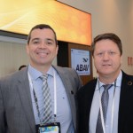 Edmilson Romão, presidente da Abav-SP, com Pedro Kempe, da Abav-PR