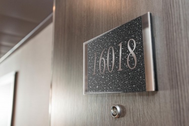 MSC Bellissima terá inédita cabine com cristais Swarowski 2 Entrada da cabine