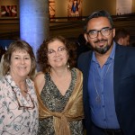 Esther Bourqui, Pina Seminara e Renato Duarte, da Senator Tour Operator