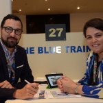 Fabrice Widmer, da Blue Train, e Martina Lalor, da Swan Turismo