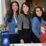 Francine Gomes, Bruna de Freitas e Caroline de Farias, da Aeromexico