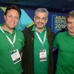 Glauco Zebral, Augusto Bezerra e Paulo Henrique Pires, da Localiza