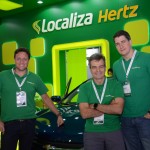 Glauco Zebral, Paulo Henrique Pire, e Gustavo Souza, da Localiza