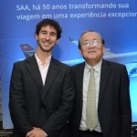 João Pita, do GRU Airports, e Eduardo Sakamoto, da ANA